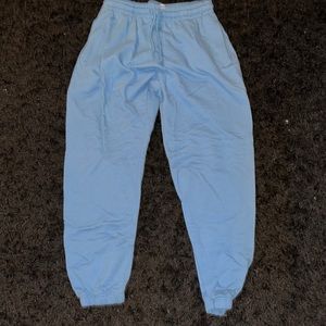 Blue joggers